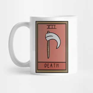 death tarot card Mug